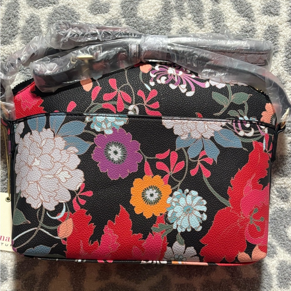 The Trina Turk Small Floral Dome Crossbody Bag - Picture 2 of 15